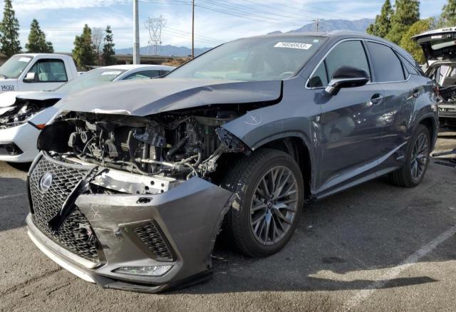 Image 1 of 2022 LEXUS RX 450H F-SPORT 2022 with VIN 2T2YGMDA9NC089360