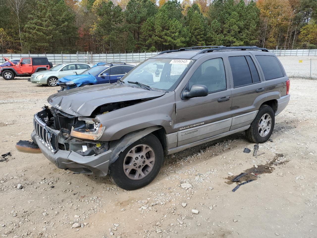Image 1 of 2000 JEEP GRAND CHEROKEE LAREDO 2000 with VIN 1J4G248S7YC293390