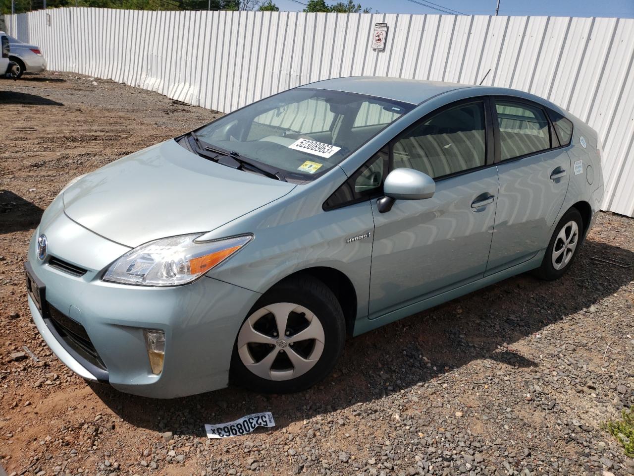 Obraz 1 z 2014 TOYOTA PRIUS  2014 z VIN JTDKN3DU6E1860382