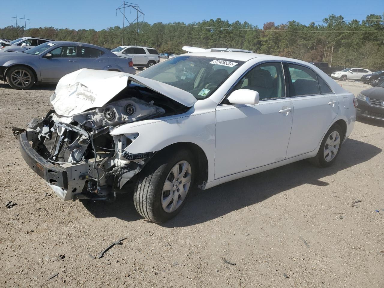 Image 1 of 2010 TOYOTA CAMRY BASE 2010 with VIN 4T1BF3EKXAU578423