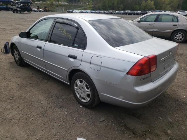 Изображение 2 2001 HONDA CIVIC LX 2001 с VIN 2HGES16531H591643