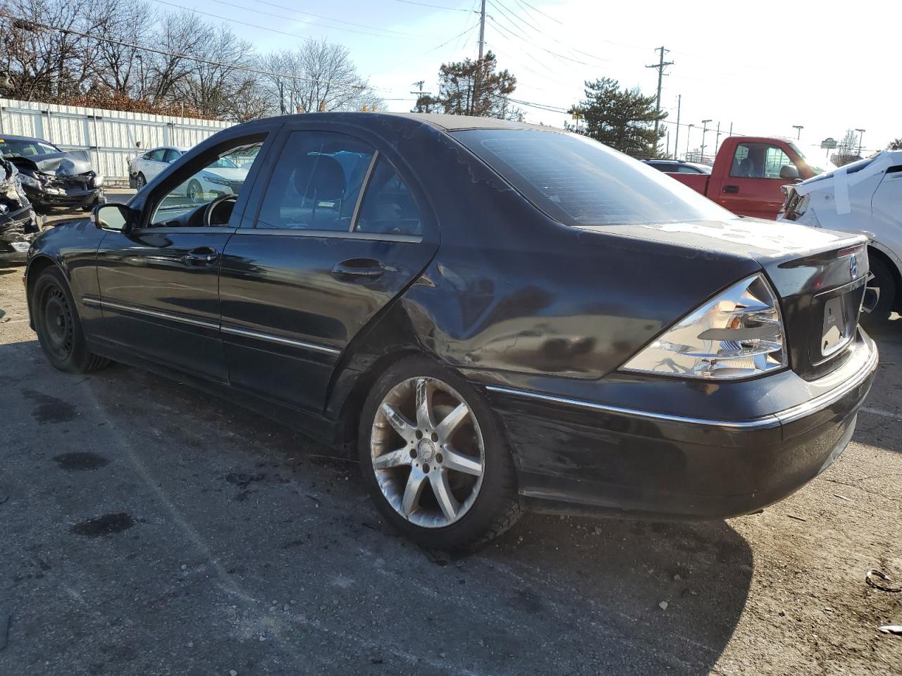 Image 2 of 2003 MERCEDES-BENZ C 230K SPORT SEDAN 2003 with VIN WDBRF40J93A490893