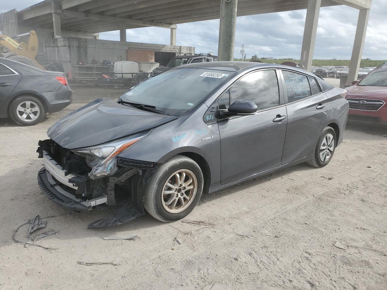 Изображение 1 2017 TOYOTA PRIUS  2017 с VIN JTDKARFU8H3034752