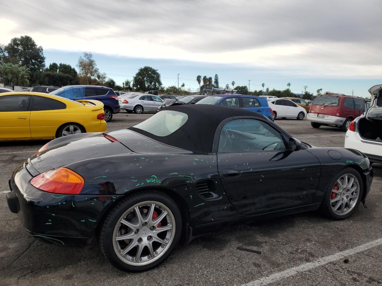Изображение 3 2000 PORSCHE BOXSTER S 2000 с VIN WP0CB2989YU663891