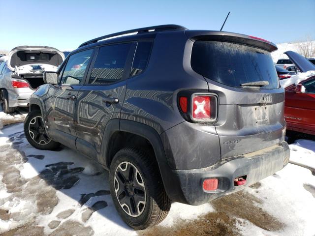 Image 2 of 2016 JEEP RENEGADE TRAILHAWK 2016 with VIN ZACCJBCT6GPD13702