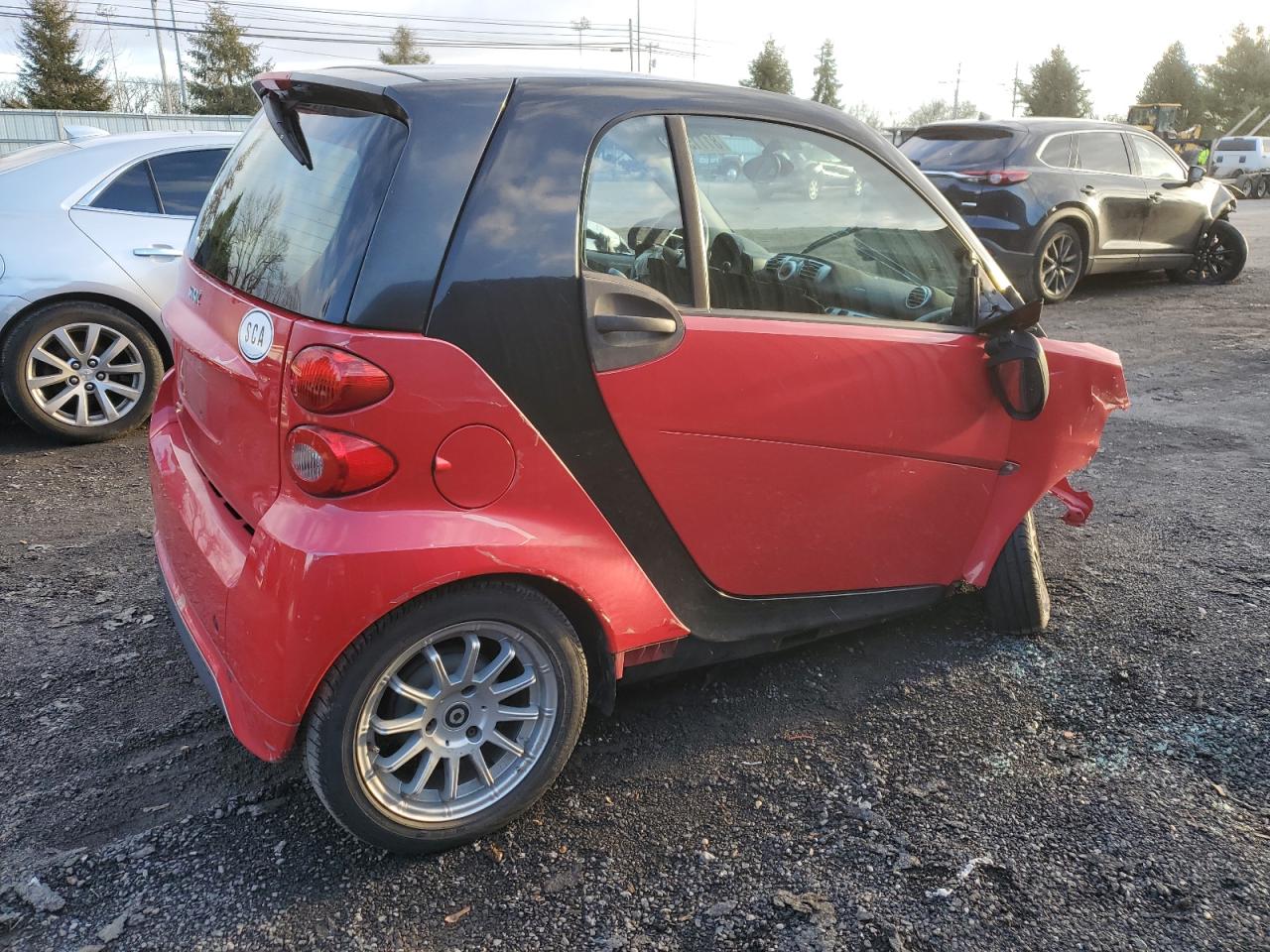 Image 3 of 2013 SMART FORTWO PURE 2013 with VIN WMEEJ3BA7DK616137
