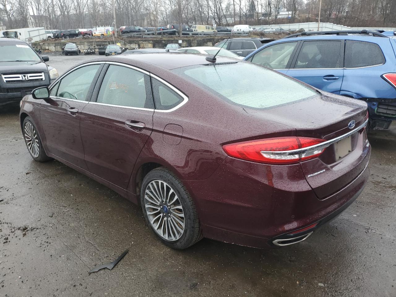 Изображение 2 2017 FORD FUSION SE 2017 с VIN 3FA6P0T97HR268819