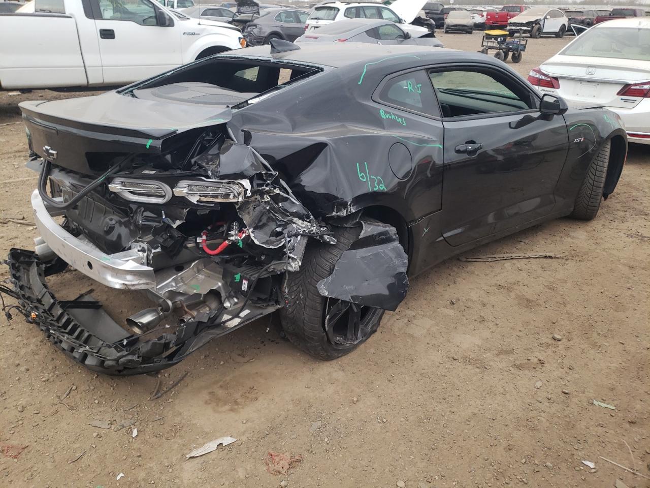 Image 3 of 2022 CHEVROLET CAMARO LT1 2022 with VIN 1G1FF1R71N0122722