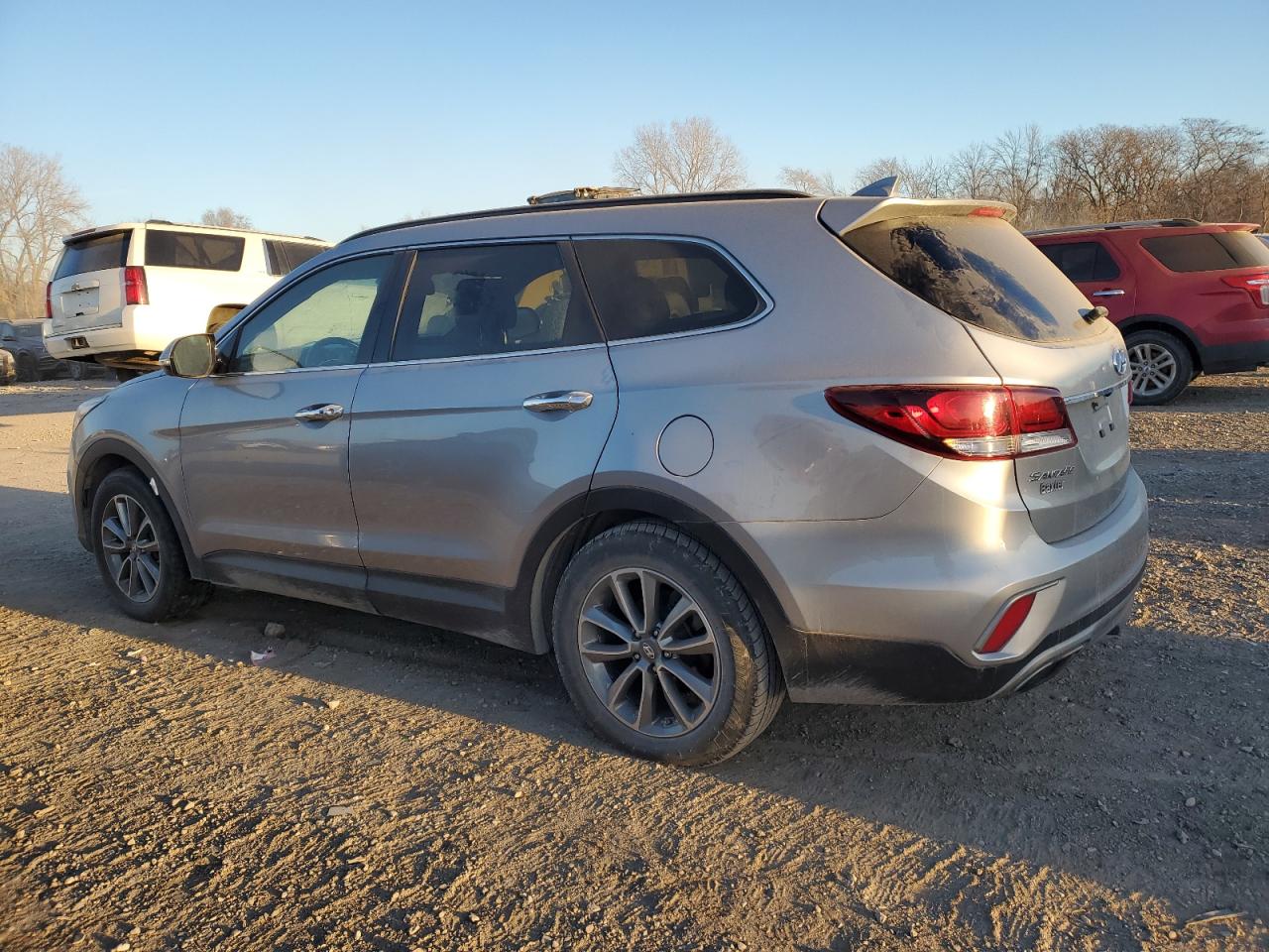 Image 2 of 2017 HYUNDAI SANTA FE SE 2017 with VIN KM8SN4HF0HU202444
