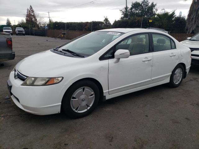 Image 1 of 2008 HONDA CIVIC HYBRID 2008 with VIN JHMFA36228S016314