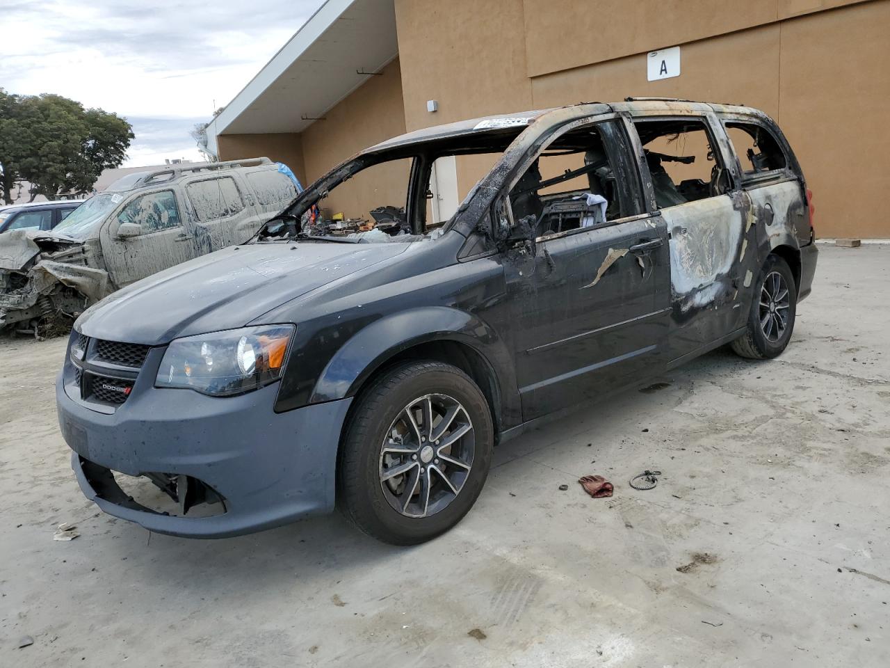 Image 1 of 2017 DODGE GRAND CARAVAN GT 2017 with VIN 2C4RDGEG9HR814868