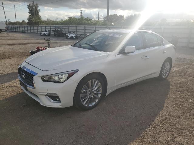 Image 1 of 2021 INFINITI Q50 LUXE 2021 with VIN JN1EV7BR7MM753571
