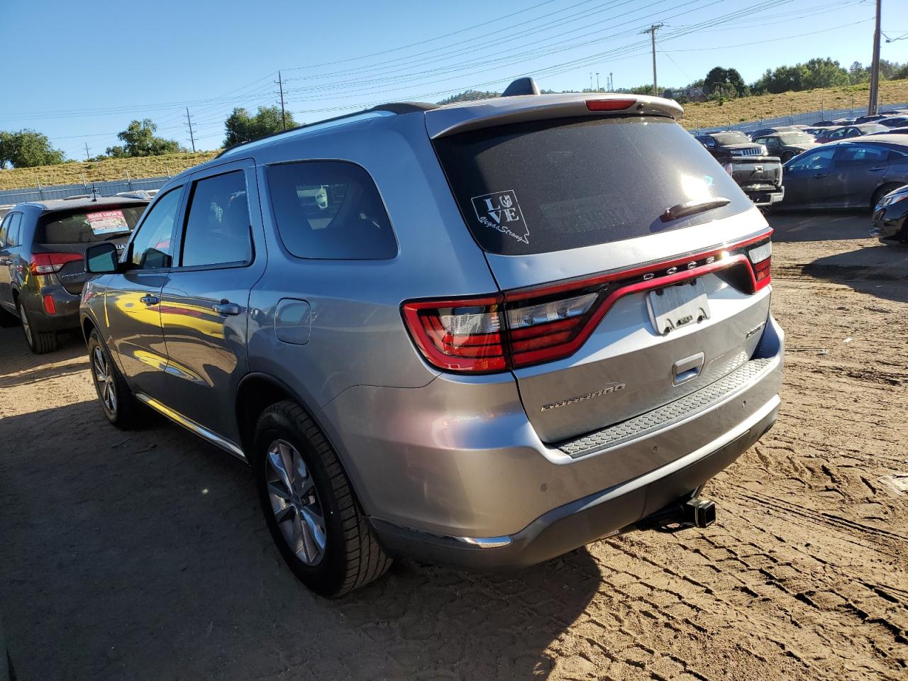 Image 2 of 2015 DODGE DURANGO LIMITED 2015 with VIN 1C4RDHDG1FC743016