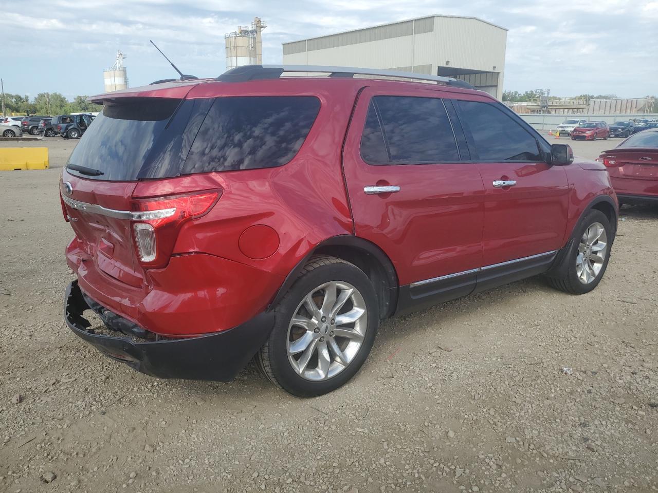 Image 3 of 2012 FORD EXPLORER LIMITED 2012 with VIN 1FMHK8F85CGA72943