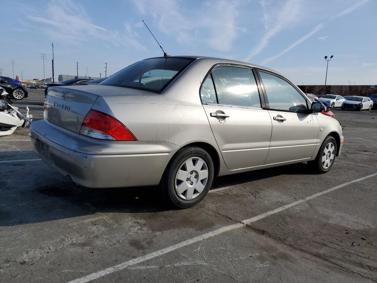 Image 3 of 2002 MITSUBISHI LANCER ES 2002 with VIN JA3AJ26E62U055479