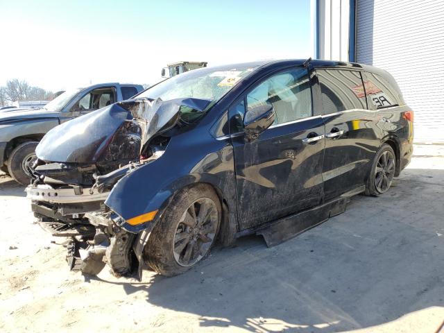 Image 1 of 2023 HONDA ODYSSEY ELITE 2023 with VIN 5FNRL6H9XPB017632