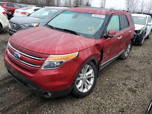 Image 1 of 2015 FORD EXPLORER LIMITED 2015 with VIN 1FM5K8F82FGA26249