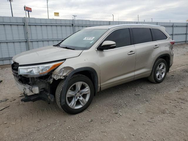 Изображение 1 2014 TOYOTA HIGHLANDER LIMITED 2014 с VIN 5TDDKRFH0ES065125