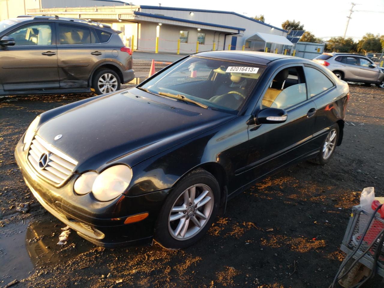 Image 1 of 2003 MERCEDES-BENZ C 230K SPORT COUPE 2003 with VIN WDBRN40J83A397110
