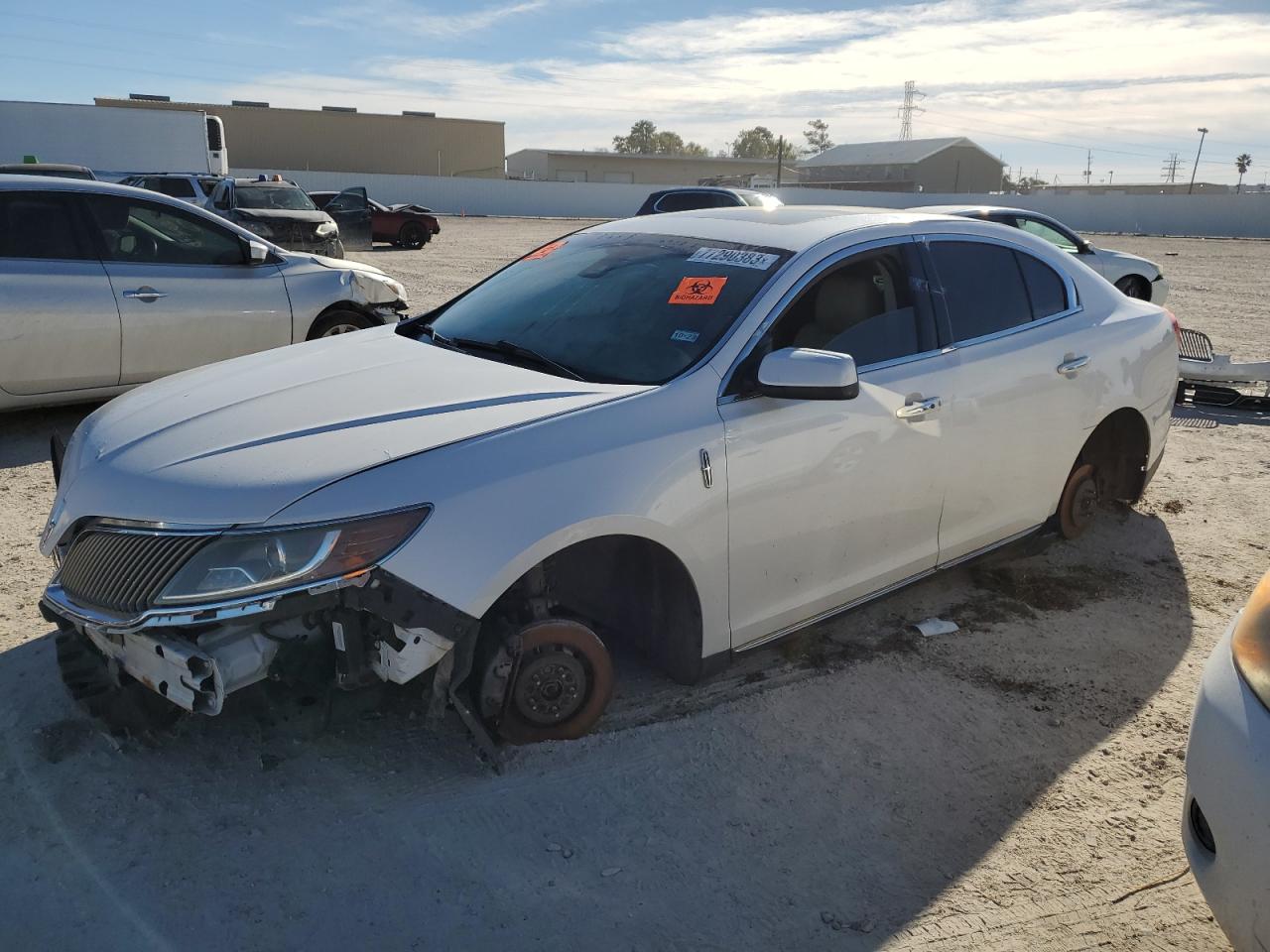 Image 1 of 2014 LINCOLN MKS  2014 with VIN 1LNHL9DK5EG603756