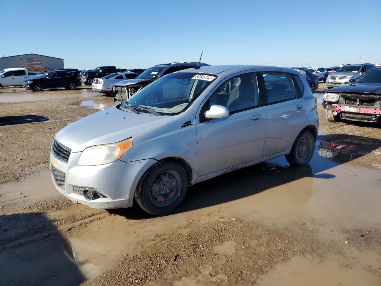 Image 1 of 2009 CHEVROLET AVEO LS 2009 with VIN KL1TD66E29B652473