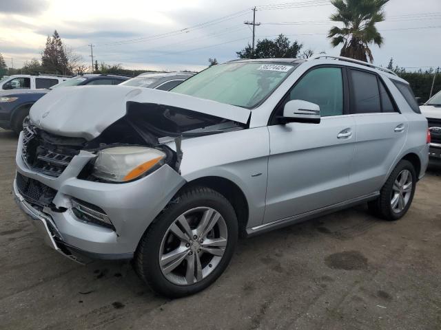 Image 1 of 2012 MERCEDES-BENZ ML-CLASS 350 BLUETEC 2012 with VIN 4JGDA2EB2CA011337