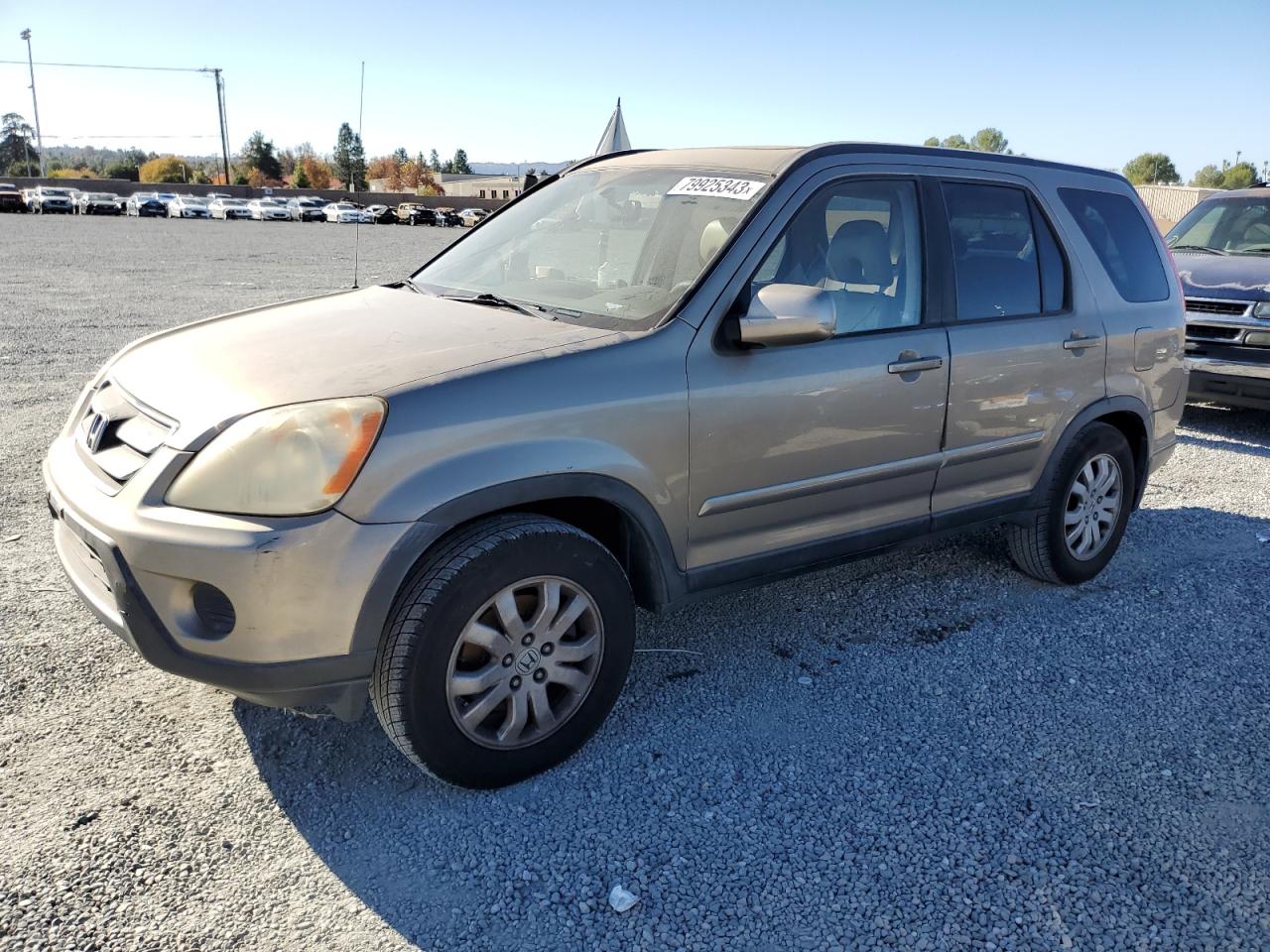 Изображение 1 2005 HONDA CR-V SE 2005 с VIN JHLRD78915C025909