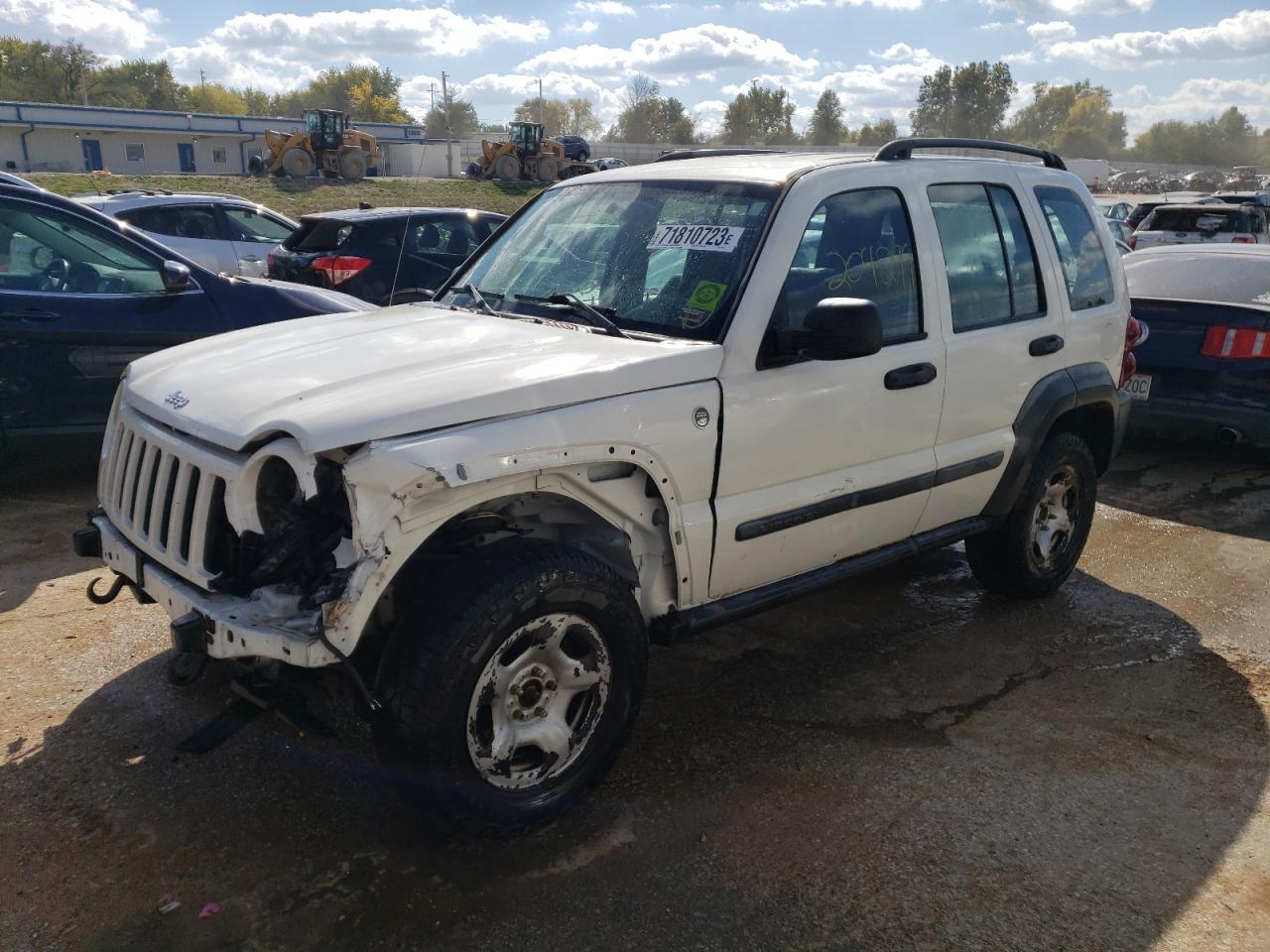 Image 1 of 2007 JEEP LIBERTY SPORT 2007 with VIN 1J8GL48K27W590799