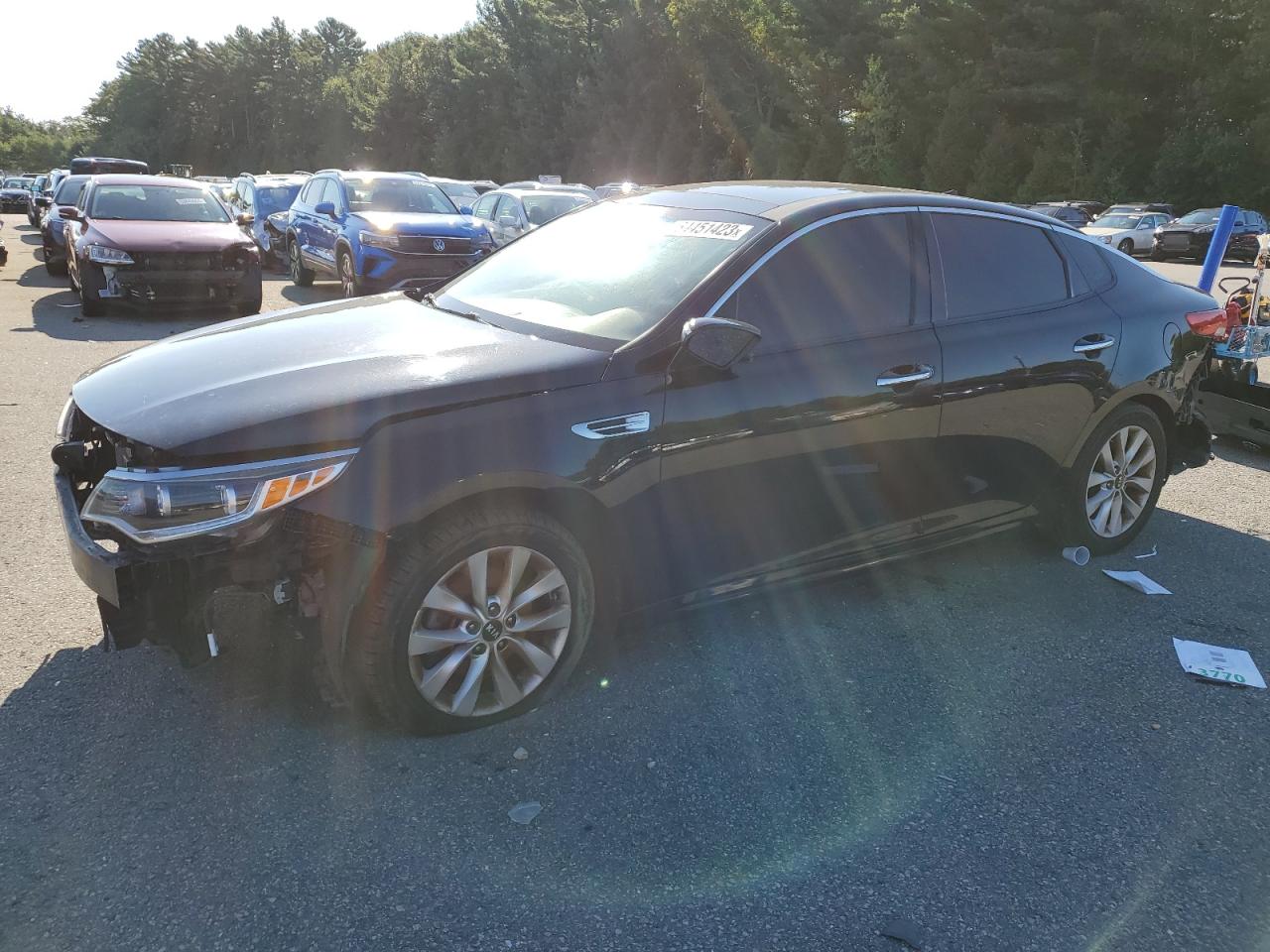 Obraz 1 z 2016 KIA OPTIMA EX 2016 z VIN 5XXGU4L38GG086814