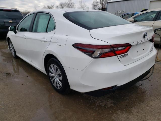 Image 2 of 2022 TOYOTA CAMRY LE 2022 with VIN 4T1C31AK3NU570953