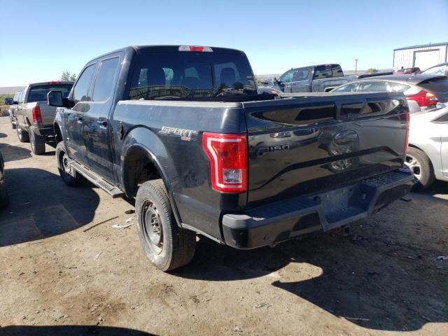 Image 2 of 2016 FORD F150 SUPERCREW 2016 with VIN 1FTEW1EP8GFC73923