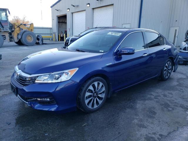 Image 1 of 2017 HONDA ACCORD HYBRID 2017 with VIN JHMCR6F36HC007020
