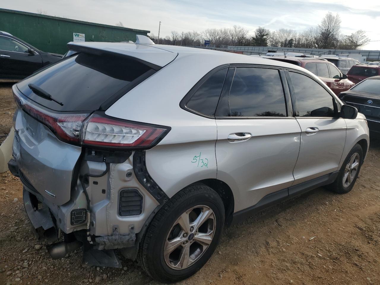 Изображение 3 2017 FORD EDGE SE 2017 с VIN 2FMPK4G90HBB59112