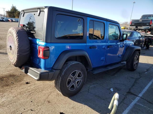 Image 3 of 2021 JEEP WRANGLER UNLIMITED SPORT 2021 with VIN 1C4HJXDN6MW788283