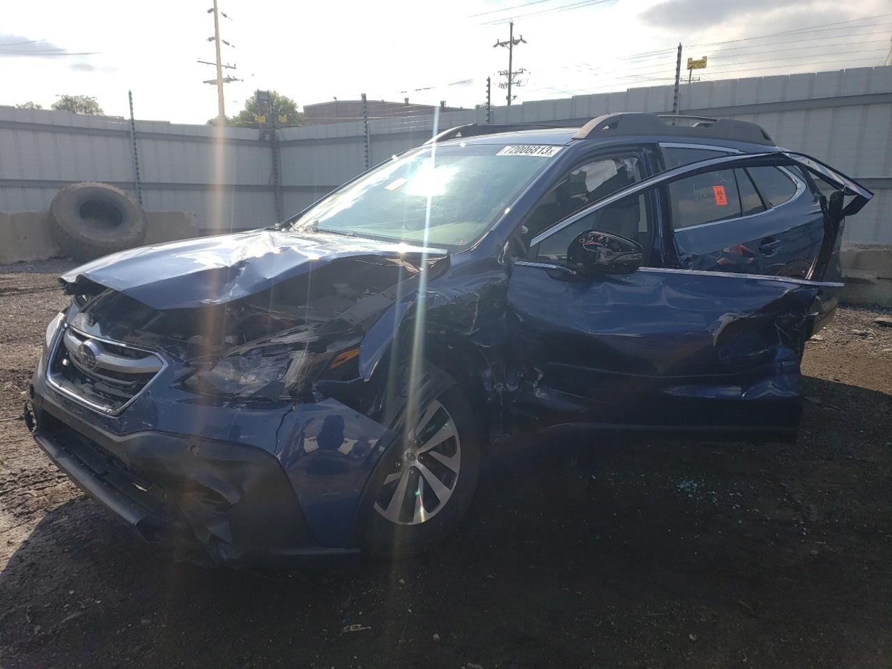 Изображение 1 2022 SUBARU OUTBACK PREMIUM 2022 с VIN 4S4BTAFC9N3166347