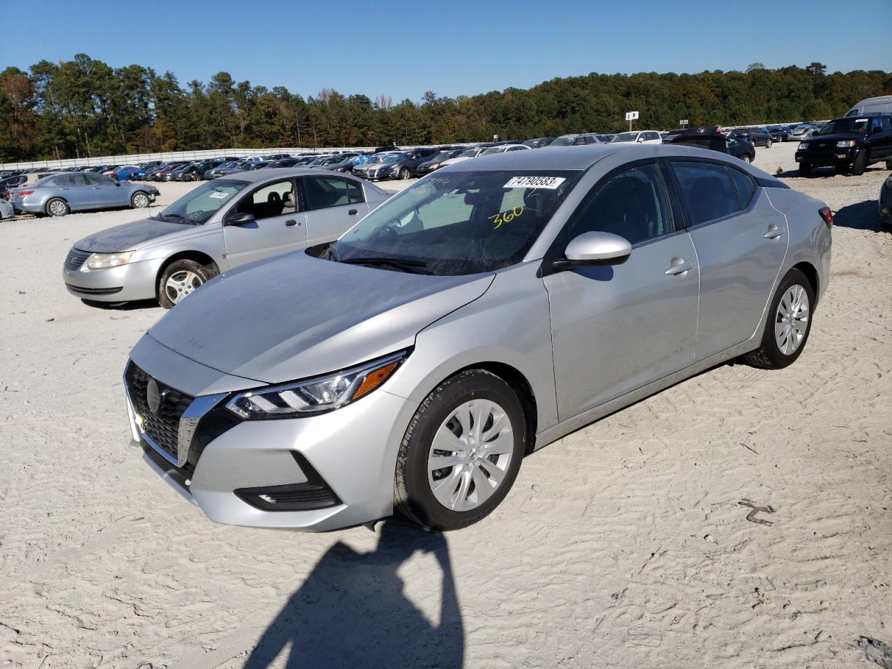 Image 1 of 2023 NISSAN SENTRA S 2023 with VIN 3N1AB8BV4PY289912