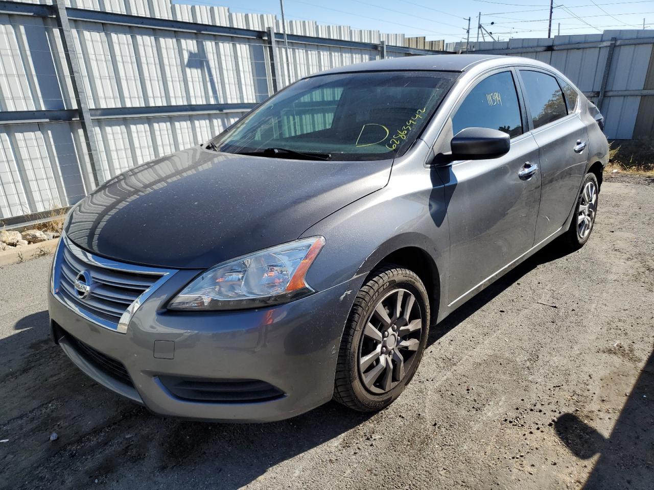 Image 2 of 2015 NISSAN SENTRA S 2015 with VIN 3N1AB7AP1FL655060