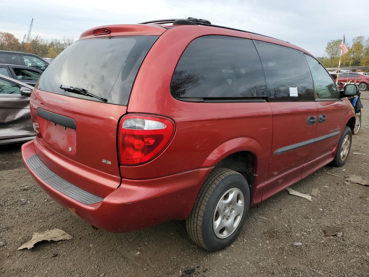 Obraz 3 z 2003 DODGE GRAND CARAVAN SE 2003 z VIN 1D4GP24363B228915