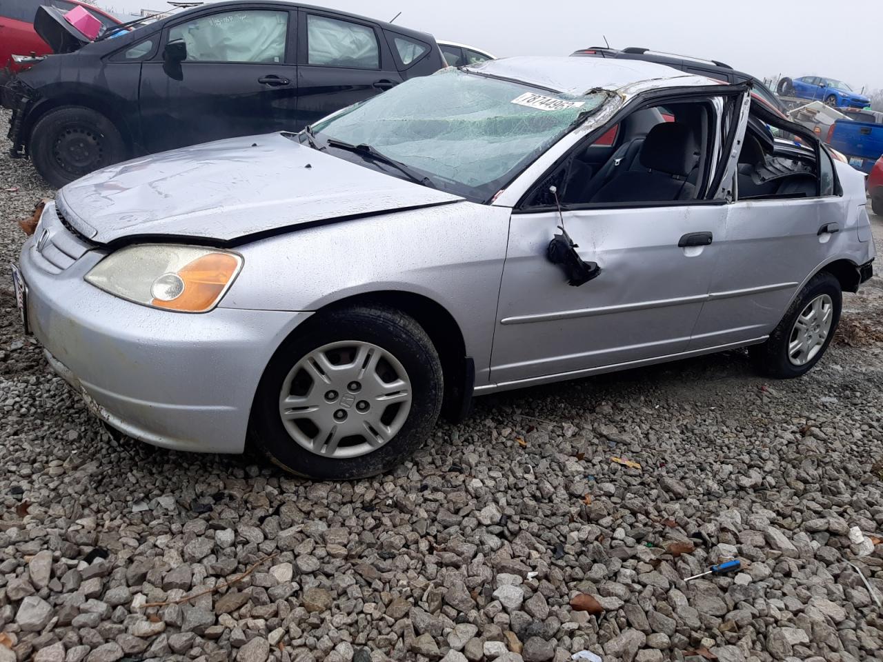 Obraz 1 z 2001 HONDA CIVIC LX 2001 z VIN 1HGES16521L026433