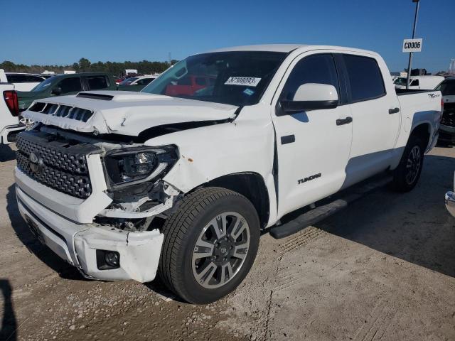 Image 1 of 2021 TOYOTA TUNDRA CREWMAX SR5 2021 with VIN 5TFEY5F12MX275930