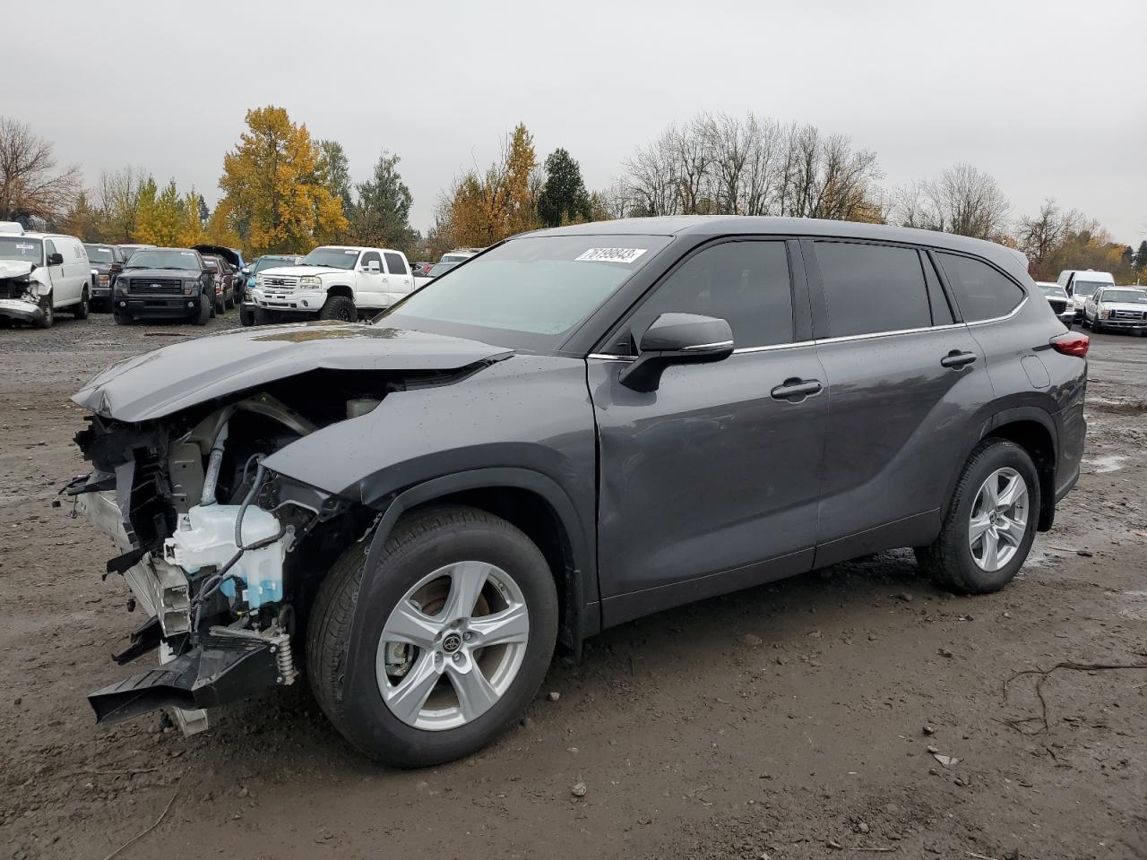 Obraz 1 z 2022 TOYOTA HIGHLANDER L 2022 z VIN 5TDCZRBH7NS559852