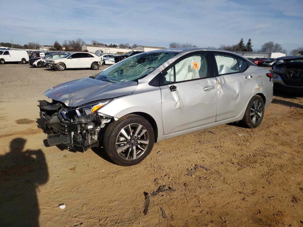 Image 1 of 2021 NISSAN VERSA SV 2021 with VIN 3N1CN8EV6ML846338