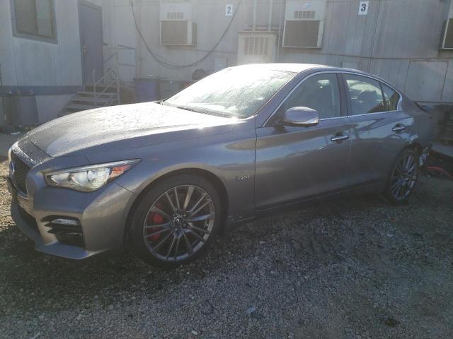 Image 1 of 2017 INFINITI Q50 RED SPORT 400 2017 with VIN JN1FV7AR1HM871319