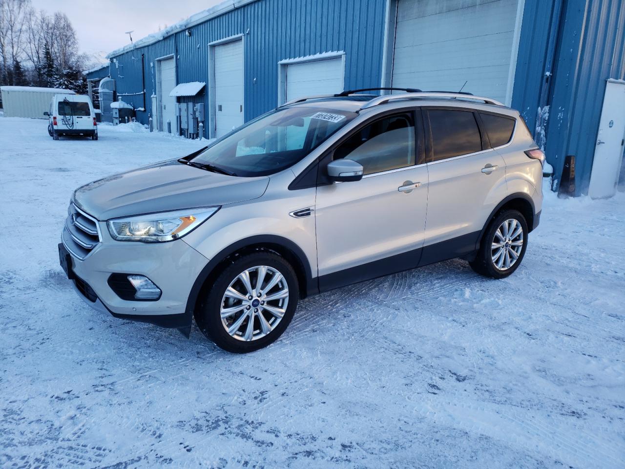 Image 1 of 2017 FORD ESCAPE TITANIUM 2017 with VIN 1FMCU0JD4HUA23834