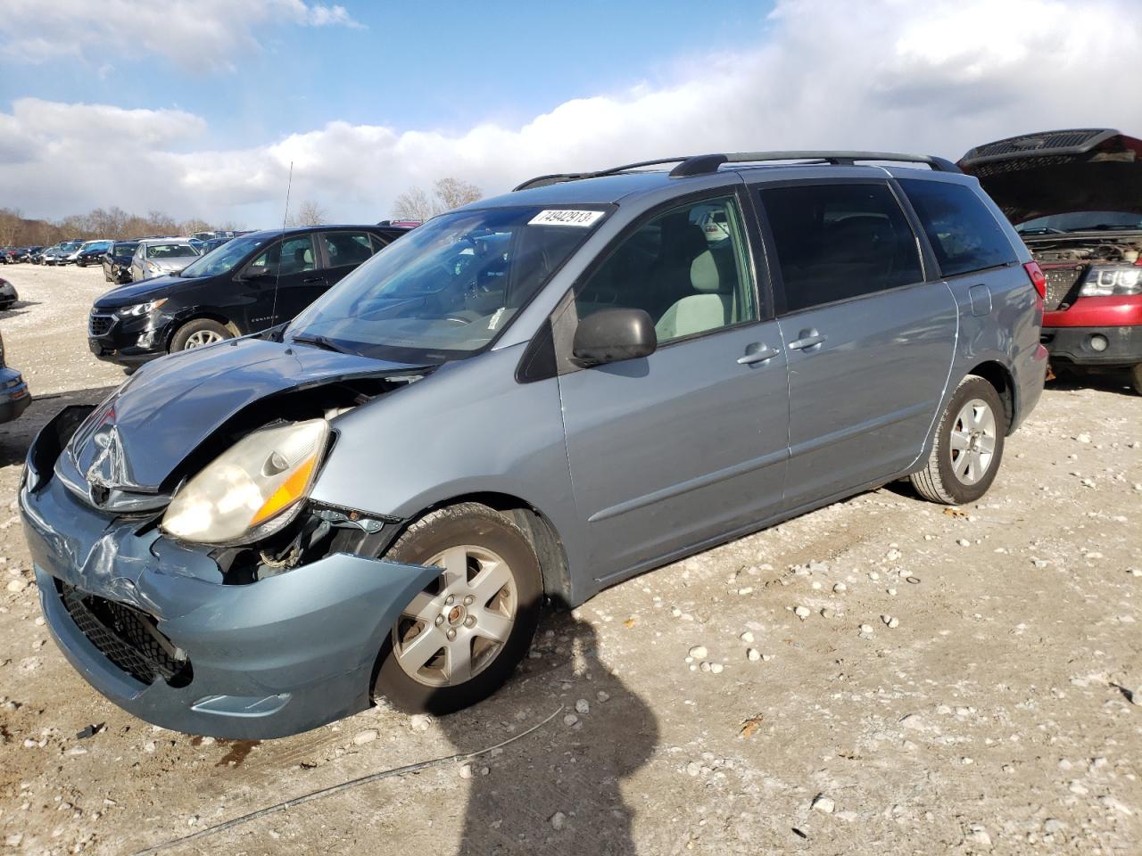Obraz 1 z 2008 TOYOTA SIENNA CE 2008 z VIN 5TDZK23C28S119602