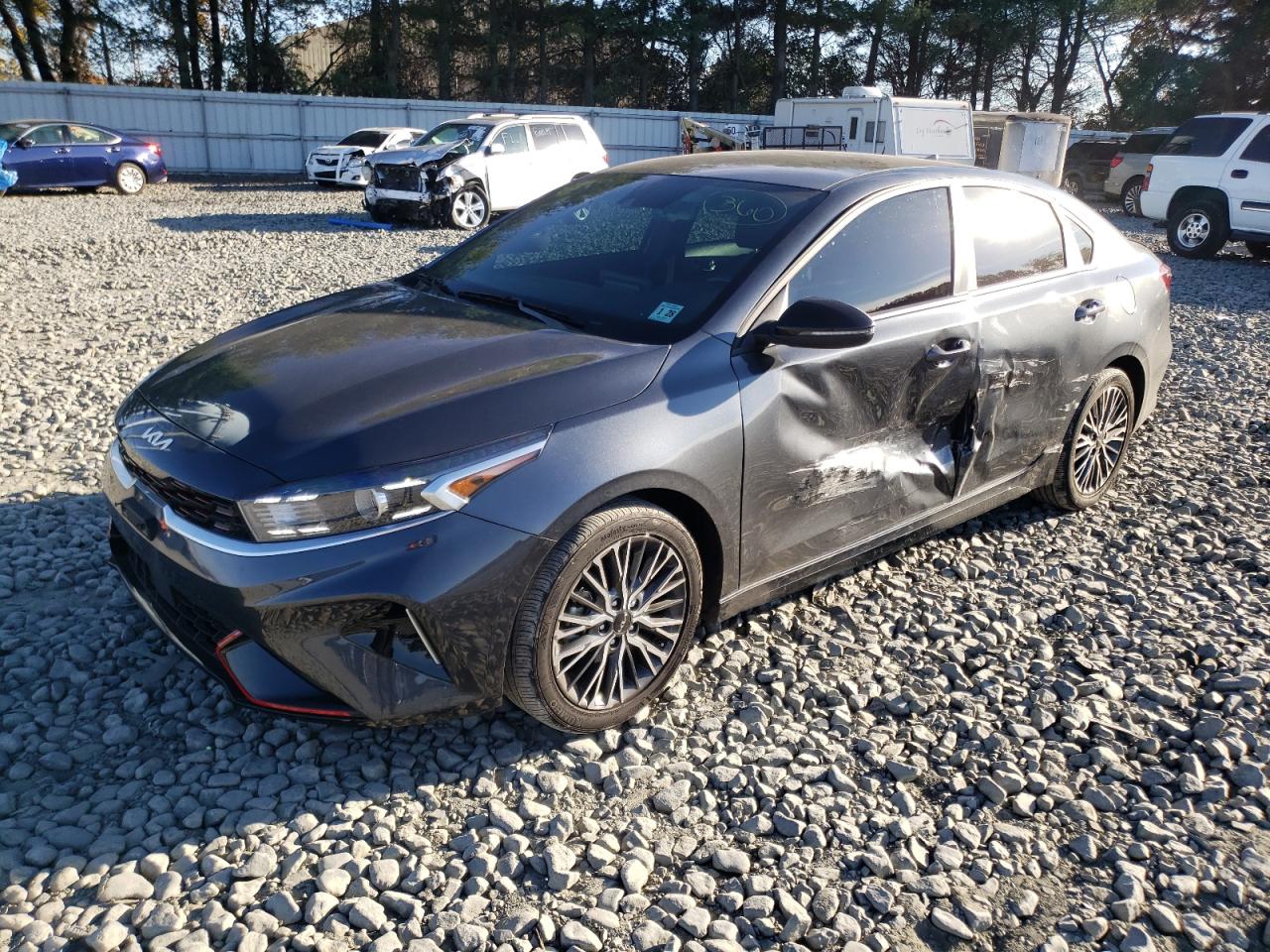 Image 1 of 2023 KIA FORTE GT LINE 2023 with VIN 3KPF54AD7PE568543