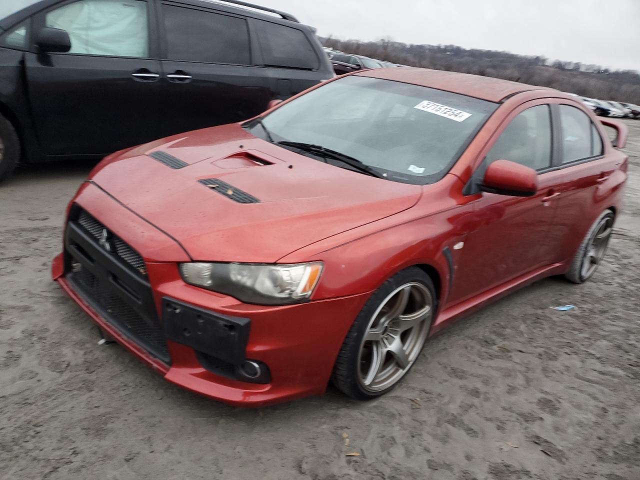 Image 1 of 2008 MITSUBISHI LANCER EVOLUTION GSR 2008 with VIN JA3AW86V38U043870