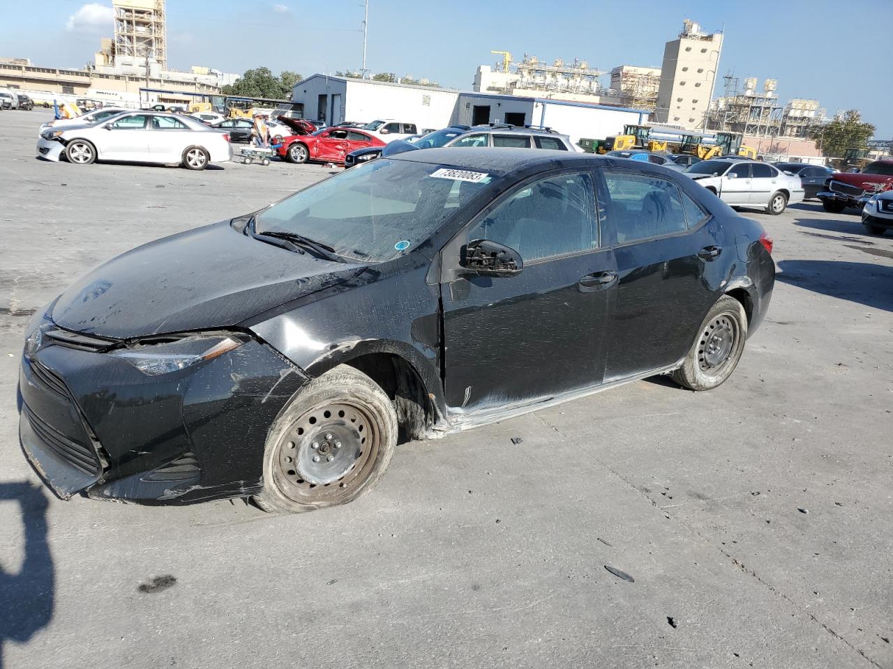 Изображение 1 2018 TOYOTA COROLLA L 2018 с VIN 5YFBURHE9JP759142