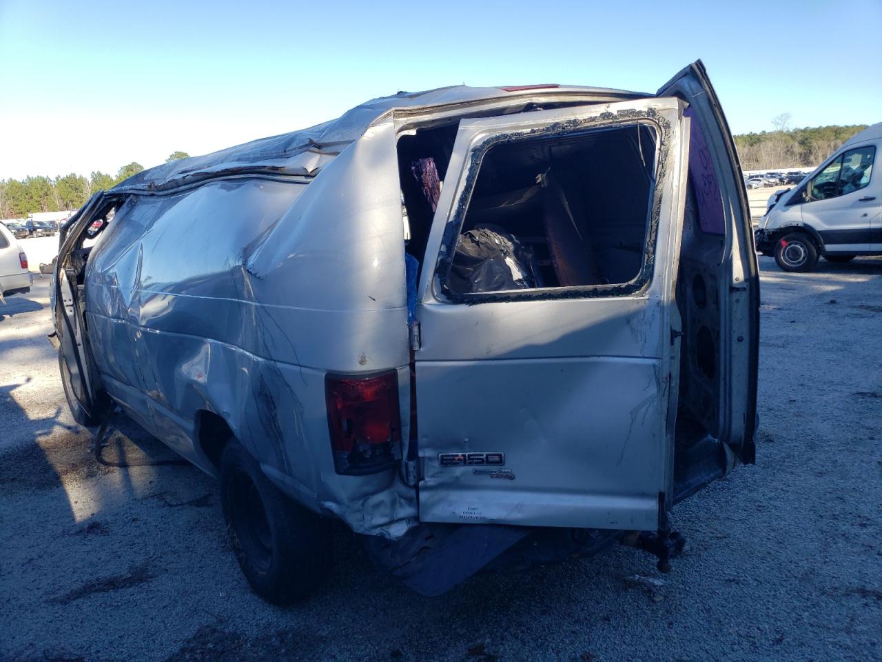 Image 2 of 2012 FORD ECONOLINE E150 VAN 2012 with VIN 1FTNE1EW0CDA93593