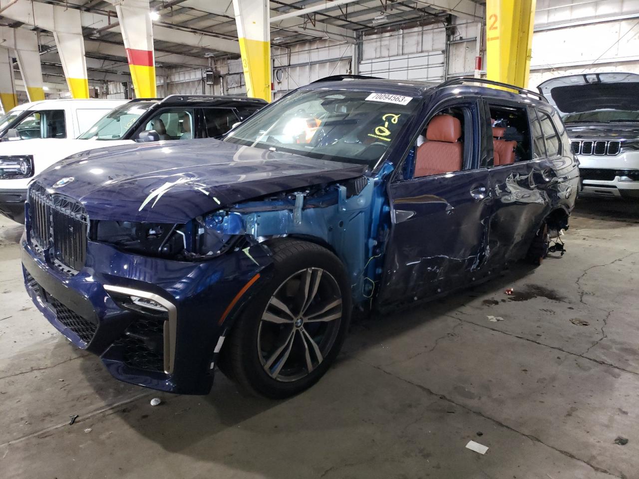 Image 1 of 2022 BMW X7 M50I 2022 with VIN 5UXCX6C04N9K62287